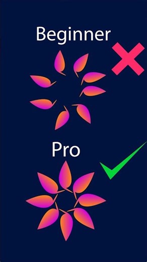 Adobe Illustrator 2026 - Beginner VS Pro #adobe #art #illustration #sylusskydesigns #graphicdesign