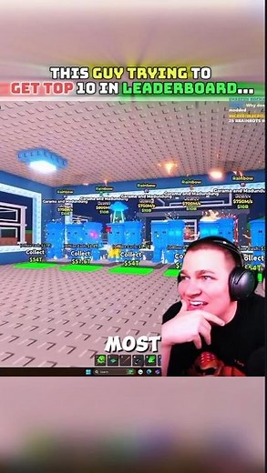 this guy got a number six in leaderboard...🥶#shorts #roblox #stealabrainrot