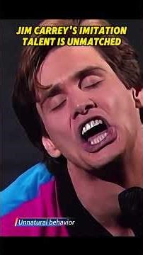Jim Carrey’s imitation talent is unmatched#impression #jimcarrey #ranking #funny #viral