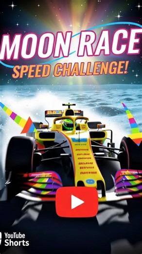 Racing on the moon. #shorts