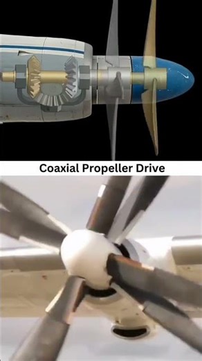 The World's LARGEST Turboprop: Antonov An-22 Coaxial Drive! ✈️⚙️