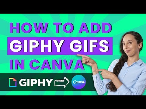 Designing with Motion: Adding GIPHY GIFs in Canva | Canva Tips and Tricks