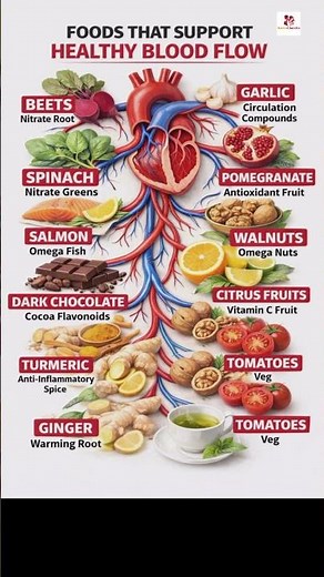12 Best Food That Improve Blood Circulation | Improve Blood Flow Naturally #healthyfood #healthydiet