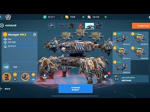 Ravager 3 G.A.S | War Robots Gameplay