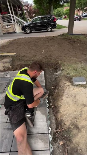 How To Extend Driveway - Interlock Driveway pad