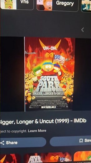 27th anniversary of South Park bigger, longer and uncut.