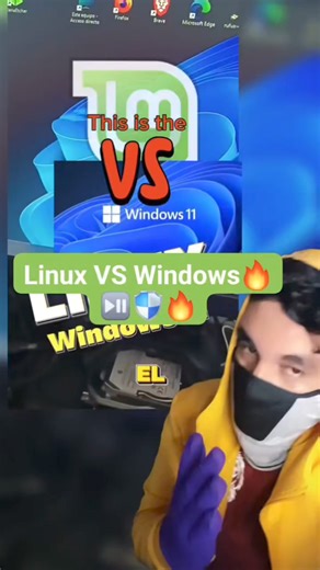 Linux vs Windows que opinas! #linux #mint #windows | programasjas