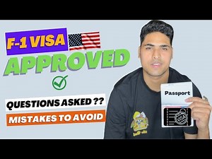 My US F-1 Visa Interview Experience. #f1visainterview #f1visa #f1visainterviewexperience #msinusa