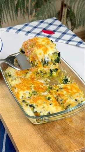Cheesy Spinach Gratin in 20 Minutes! 🧀🔥