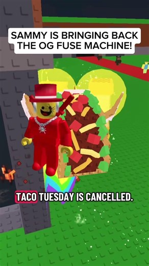Sammy is bringing back the OG fuse machine! #roblox #sab #stealabrainrot #fuse #adminabuse