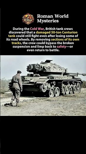 This British Tank Could Keep Moving After Losing Its Wheels