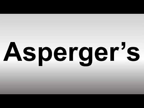 How to Pronounce Aspergers