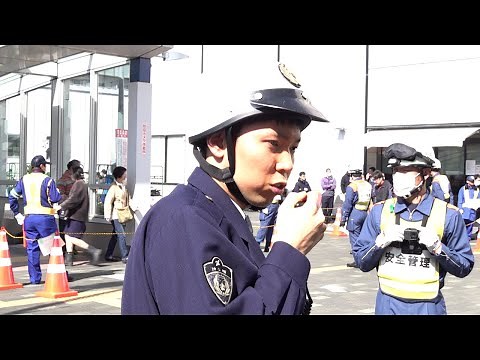 【本物の音質を聞く！】警察無線で警察署と交信する警察官