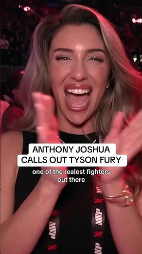 ANTHONY JOSHUA SHOWS HIS RESPECT TO JAKE PAUL AND IMMEDIATELY CALLS OUT TYSON FURY. #JakeJoshua