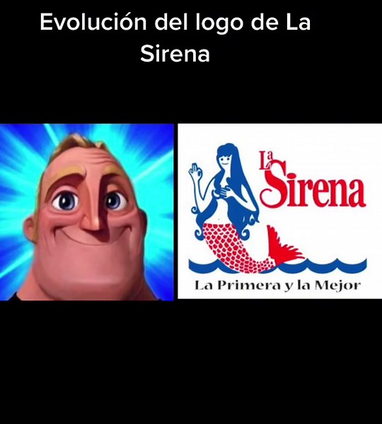 Evolución del logo de La Sirena 🧜‍♀️