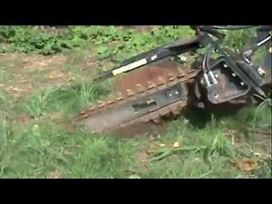 Toro Dingo Trencher Demo