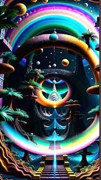 Colorful and Trippy Surreal Visuals with PsyTrance Music