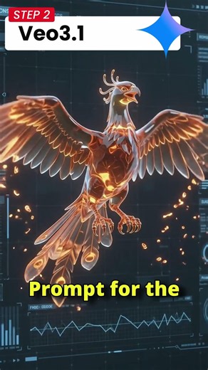 Frame One Episode 30: Watch a Phoenix Form from Molten Glass! 🔥 (Nano Banana + Veo3)