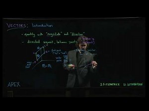 Vectors: Introduction - 01. Introduction