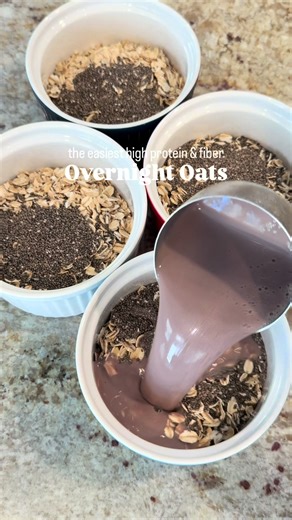 Quick and Easy High Protein Overnight Oats Recipe