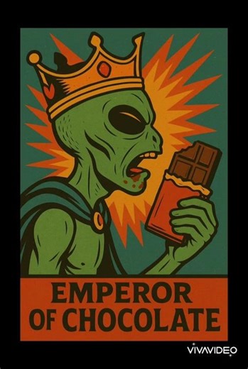 👽🍫 The Alien Chocolate Emperor: From Earth Treat to Galactic Obsession! 🌍⚡ episode 4