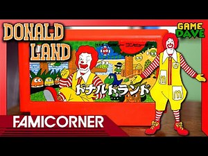 Donald Land : Japan's McDonald's Famicom Game - FamiCorner Ep 12 | Game Dave