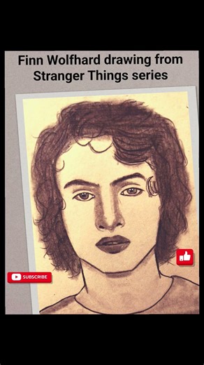 #finnwolfhardedit drawing from stranger things,#strangerthings