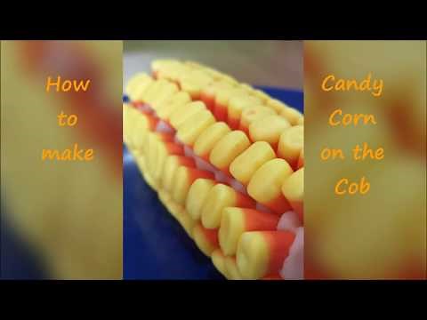 How to make a Candy Corn on the Cob