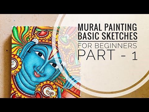Mural painting basic sketches for beginners PRRT 1