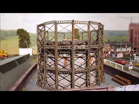 OO gauge GASOMETER PROJECT