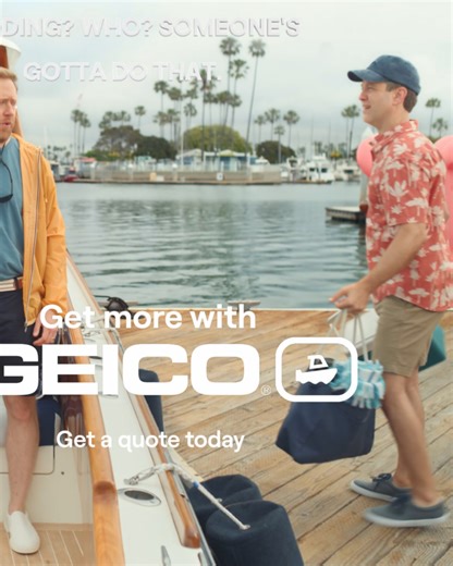 Cover your boat and your gear with GEICO. You could stay out on the water forever. But please don't. | GEICO