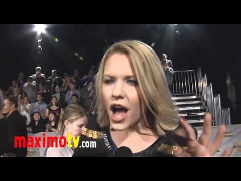 CARRIE KEAGAN Interview - Spike TV's Video Game Awards 2010