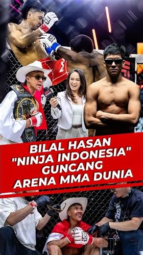 BILAL HASAN, NINJA INDONESIA YANG GUNCANG ARENA MMA DUNIA #cffc #mma #ufc #sportnews