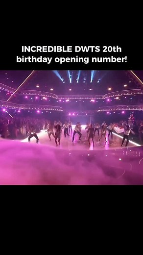 The INCREDIBLE opening number for Dancing with the Stars’ 20th birthday party! 👏 #DancingwiththeStars #DWTS #DWTS20 | Drew the Disney Dude