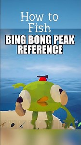 HOW TO FISH Bing Bong Peak Reference #gaming #peak #howtofish