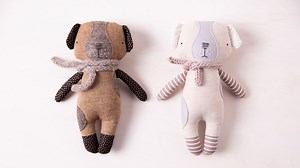 Sew a Luckyjuju Puppy Doll by Katia Ferris
