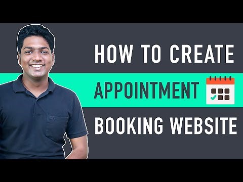 How to Create An Appointment Booking Website
