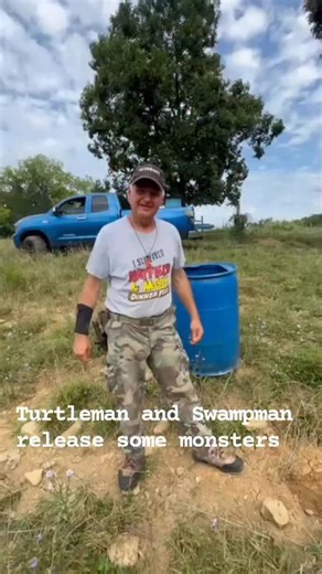 Official Turtleman on Instagram: "Catch and release 🐢 #YEEYEE #LIVEACTION #Turtleman #swampman #callofthewildman"