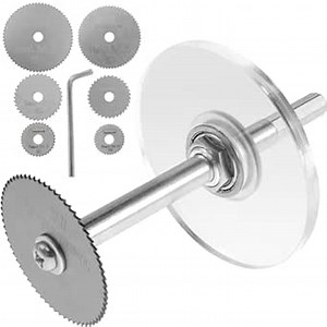 Inside Pipe Cutter Set, PVC Inside Cutter Tools Kit with Adjustable Depth Gauge Guide & 6 Sizes Saw Blades, Plumbing Internal Plastic ABS Pipe Cutter Set, Plumbing Fitting Socket Saver Bit