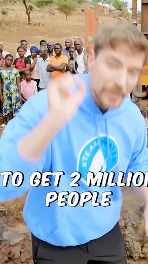 131K views · 3.9K reactions | Mrbeast Brought Clean Water To 2 Million People 勺勺勺勺 #mrbeast #fansupport #philanthropy #foryou #reels | Mr. Beast FanPage | Facebook