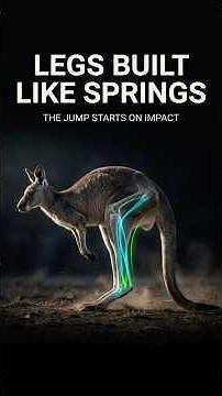 Why Kangaroos Get More Efficient as They Speed Up