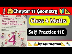 Class 4 Maths Chapter 11 Geometry Self Practice 11C | Chapter 11 Geometry|Class 4 Maths|hpsgurugram