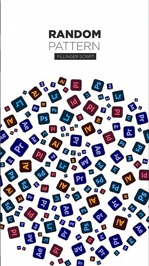 Beginner pro Illustrator Tips | Random Pattern, fillinger Script #mgraphics