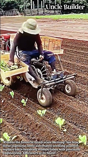 Revolutionizing Small-Scale Farming! #heavyequipment #farmingtech #innovation #agriculture