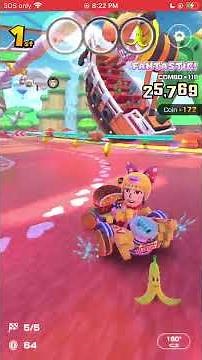 Mario Was Envious of My Steady Lead! GCN Baby Park R/T Run | New Year’s Tour (2025) |Mario Kart Tour