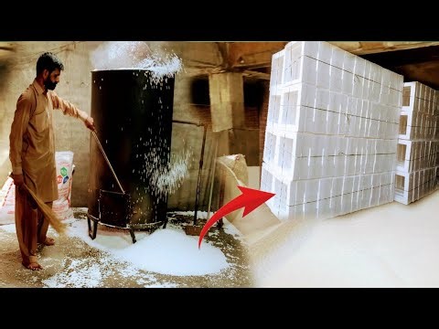 Amazing Styrofoam Manufacturing Process ll Mattress Foam Manufacturing Factory Process