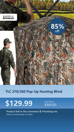TLC 270/360 Pop-Up Hunting Blind