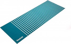 Yoga mat Stripes dubbelzijdig Reebok 4mm groen | bol