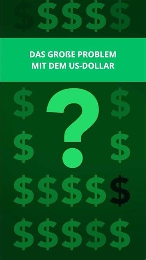 The big problem with the dollar 💵