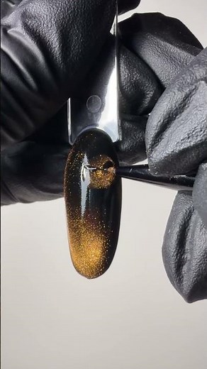 Halloween Cat Eye Nails❤️ by Juliana Nails #beauty #insponails #nails #tutorial #howto #nailart